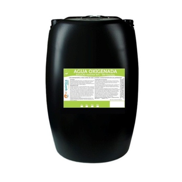 Água Oxigenada 200 Volumes 50 Litros / 60 Kilos