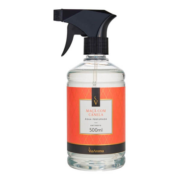 Água Perfumada Para Tecidos Clássica 500 Ml Antimofo Maçã Com