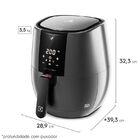 Air Fryer Electrolux Por Rita Lobo 3 2l Digital Cinza Experie