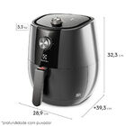 Air Fryer Electrolux Por Rita Lobo 4l Cinza Grand Efficient 1