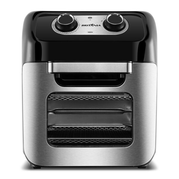 Air Fryer Oven Britânia 12l 3 Em 1 1800w Bfr2300p 127v