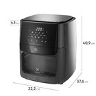 Air Fryer Oven Electrolux Por Rita Lobo 12l Digital Grafite E