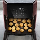 Air Fryer Oven Electrolux Por Rita Lobo 12l Digital Vermelha