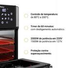 Air Fryer Oven Philco 15l Painel Digital Paf15a 127v