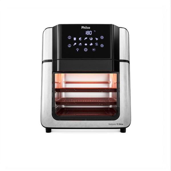 Air Fryer Oven Philco 15l Painel Digital Paf15a 127v