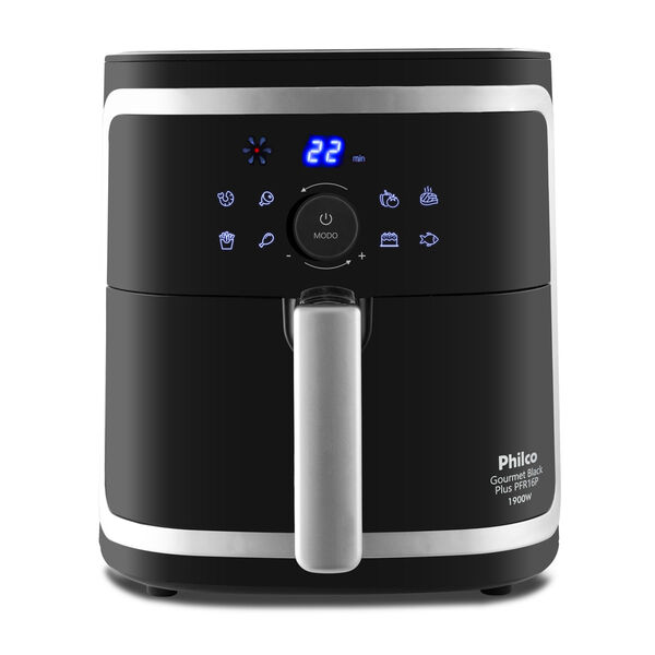 Air Fryer Philco 5l Gourmet Black Plus 1900w Pfr16p 127v
