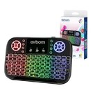 Airmouse Com Teclado Sem Fio E Bluetooth Dual Band Com Led Rg