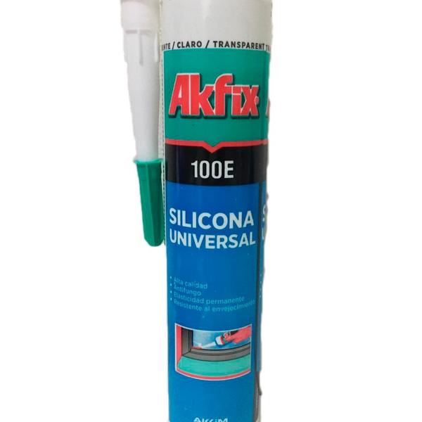 Akfix - 100e Sa041 Selador De Silicone - Transparente (280ml-