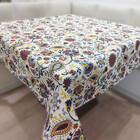 Aladim Toalha Mesa Seca 1,40x1,40  Carrara Cereja