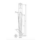 Alargador Manual Hss 12,00mm Canal Helicoidal Din 206b 5102 I