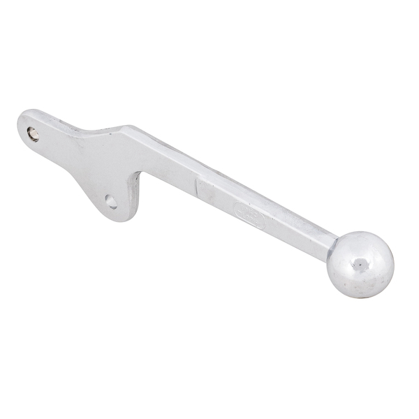 Alavanca para Janela Basculante Bola Zamac Galvanizado 140x30mm 1 peça