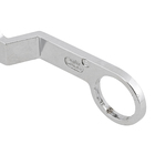 Alavanca para Janela Basculante Esquerda Zamac Galvanizado 140x30mm 1 peça