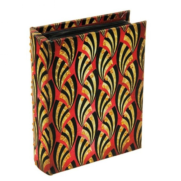 Álbum Art Deco Vermelho Exclusivo Trevisan Concept