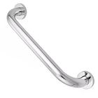 Alça Apoio 30cm Inox Kit 2 Uni Banheiro Cadeirante Idoso Defi