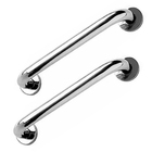 Alça Apoio Banheiro Barra Inox 30cm Idoso Deficiente Cadeiran