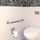 Alça Apoio Barra Inox 50cm Banheiro Idoso Deficiente Acessibi