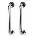 Alça Apoio Inox Barra Kit 2 Uni 60cm Banheiro Deficiente Idos