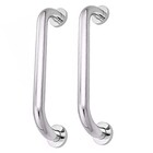 Alça Apoio Kit 2 Uni 30cm Inox Banheiro Deficiente Idoso Cade