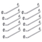 Alça Barra Apoio 60cm Inox Kit 10 Uni Idoso Cadeirante Defici