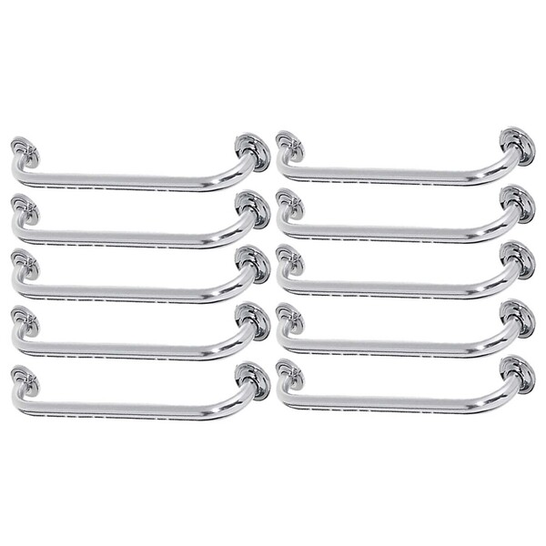 Alça Barra Apoio 60cm Suporte Resistente Kit 10 Uni Acessibil