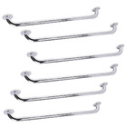 Alça Barra Apoio Kit 5 Uni Inox 70cm Acessibilidade Criança I