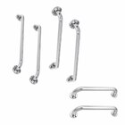 Alça Barra De Apoio Inox 40cm 70cm 80cm Kit 6 Unidades Suport