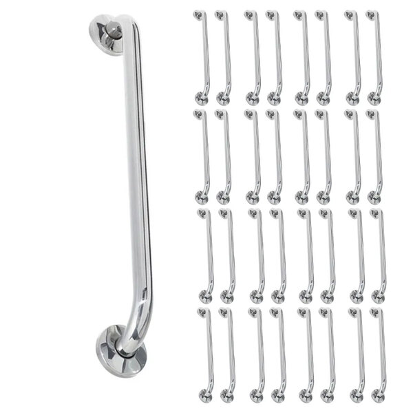 Alça De Apoio 60cm Acessibilidade Kit 28 Unidades Inox Cadeir