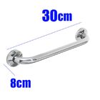 Alça De Apoio Banheiro Barra Reta Inox 30cm Cadeirante Idoso