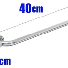 Alça De Apoio Banheiro Inox 40cm 18 Und Barra Idoso Cadeirant