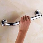 Alça De Apoio Banheiro Inox 40cm Barra Idoso Cadeirante Defic
