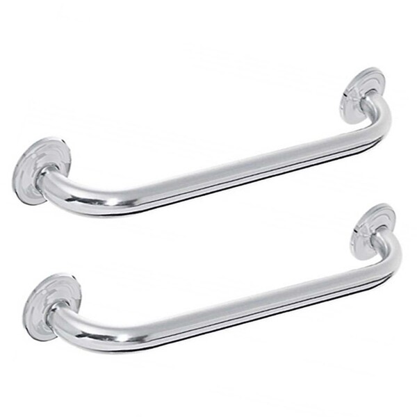 Alça De Apoio Banheiro Inox Barra 40cm Idoso Cadeirante Defic