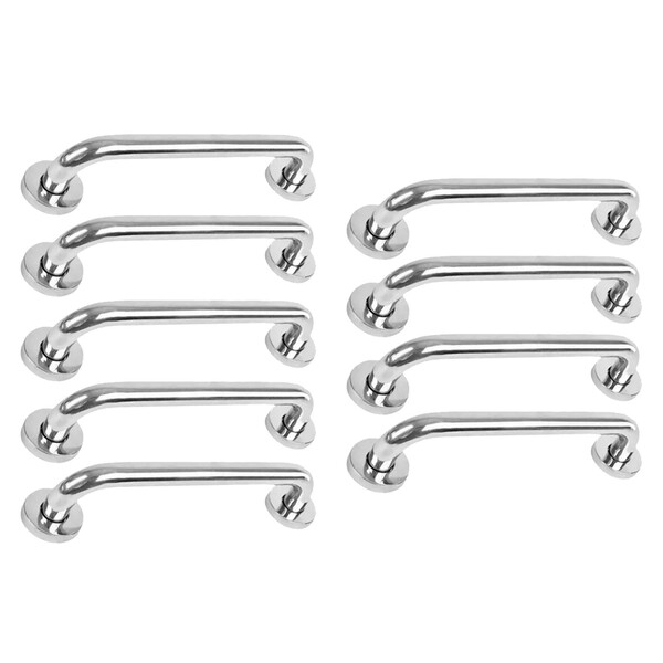 Alça De Apoio Banheiro Kit 9 Uni 40cm Barra Idoso Cadeirante