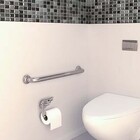 Alça De Apoio Barra Inox 40cm Kit 10 Unidades Banheiro Idoso