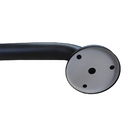 Alça De Apoio Preto Fosco 30cm Barra Inox Kit 2 Unidades Idos