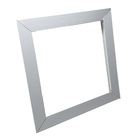 Alçapão de Alumínio Para Forro E Drywall Com Tampa Mdf 40 X 40