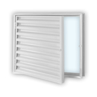 Alçapão Laminado 60x60cm Branco MGM