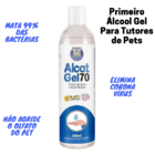 Álcool Alcat Gel 70 - Gel Para Donos De Pet 500ml