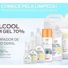 Alcool Em Gel 70% Higienizador Para Mãos 100 Gr Orbi Quimica