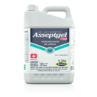 Álcool Em Gel Asseptgel Pro Sem Aloe Vera - 4 5kg