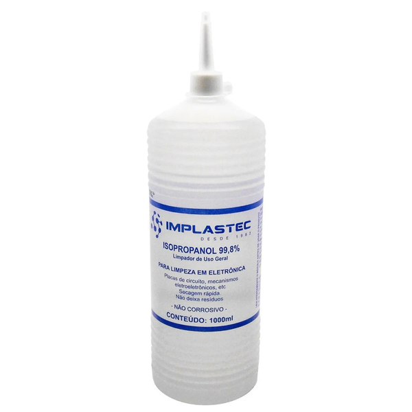 Alcool Isopropanol 99,8% 1000ml Implastec