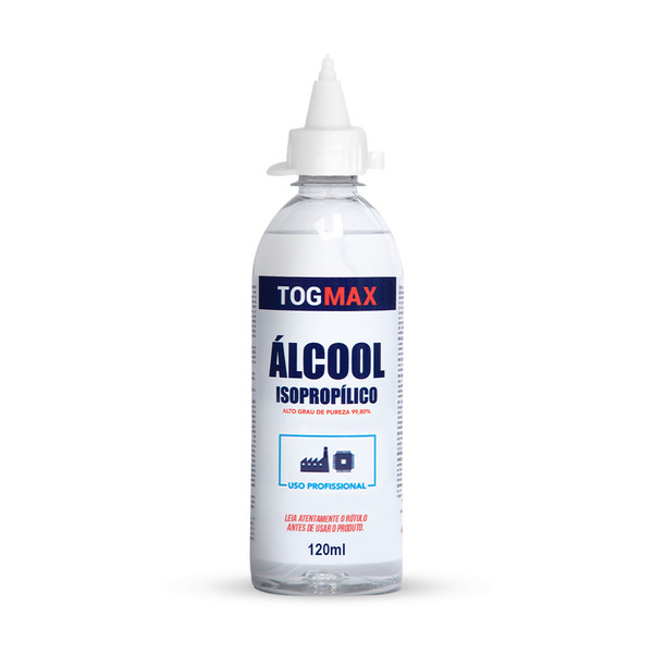 Álcool Isopropilico 99,8% 120ml Limpeza Placa E Eletrônico
