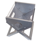 Alfa Suportel 2064a Churrasqueira Zincada Maleta Dobravel Por