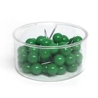 Alfinete Para Mapa Acc Número 1 Verde Escuro Com 50 Unidades