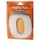 Algarismo 0 Numeral 125mm Espelhado 300-0