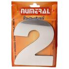 Algarismo 2 Numeral 125mm Espelhado 300-2