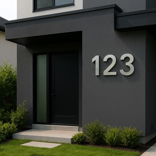 Algarismo 3D Personalizado Grande Jardim Decora 18cm