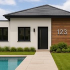 Algarismo 3D Personalizado Grande Jardim Decora 18cm