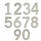 Algarismo 3D Personalizado Grande Jardim Decora 18cm