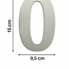 Algarismo Número Residencial Médio Jardim Decora