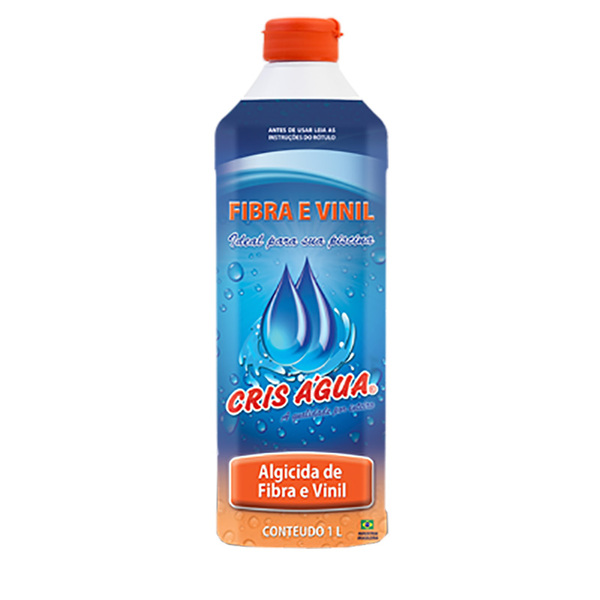 Algicida De Fira E Vinil 1 Litro Cris Água